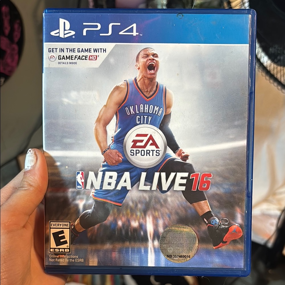 Sony Blue NBA Live 16 PS4 Game